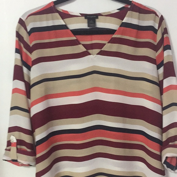 Ann Taylor Striped Blouse/Top 2for$10 - Picture 3 of 9